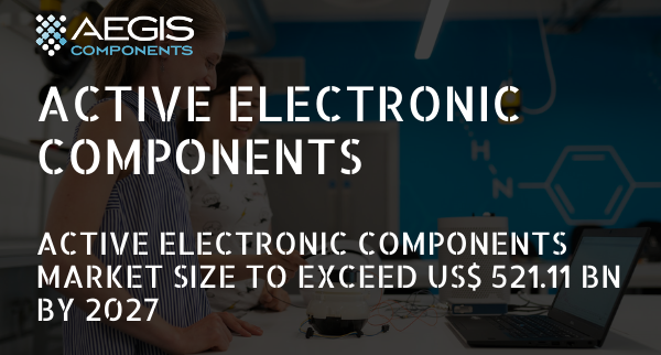 Active Electronic Components Market Size to Exceed US$ 521.11 Bn by 2027