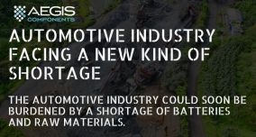 Automotive Industry Facing a New Kind of Shortage